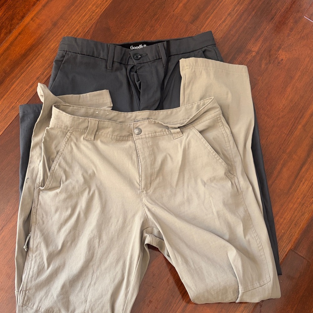 Goodfellow & Co Men's Chinos in Black and Tan